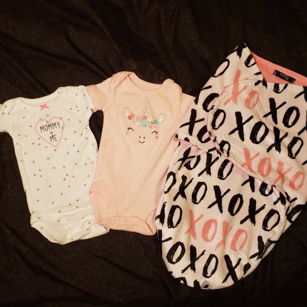 ❄3 piece lot/ Carters, Just for you,BeBe